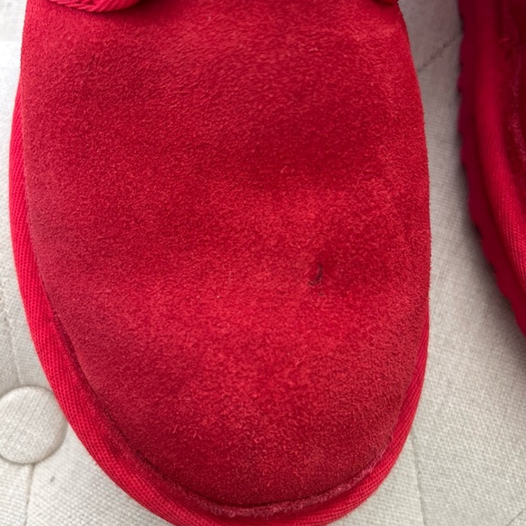 UGG Neumel II Graphic Women's Size US 7 Red Suede Chukka Boots Shoes - Picture 12 of 12